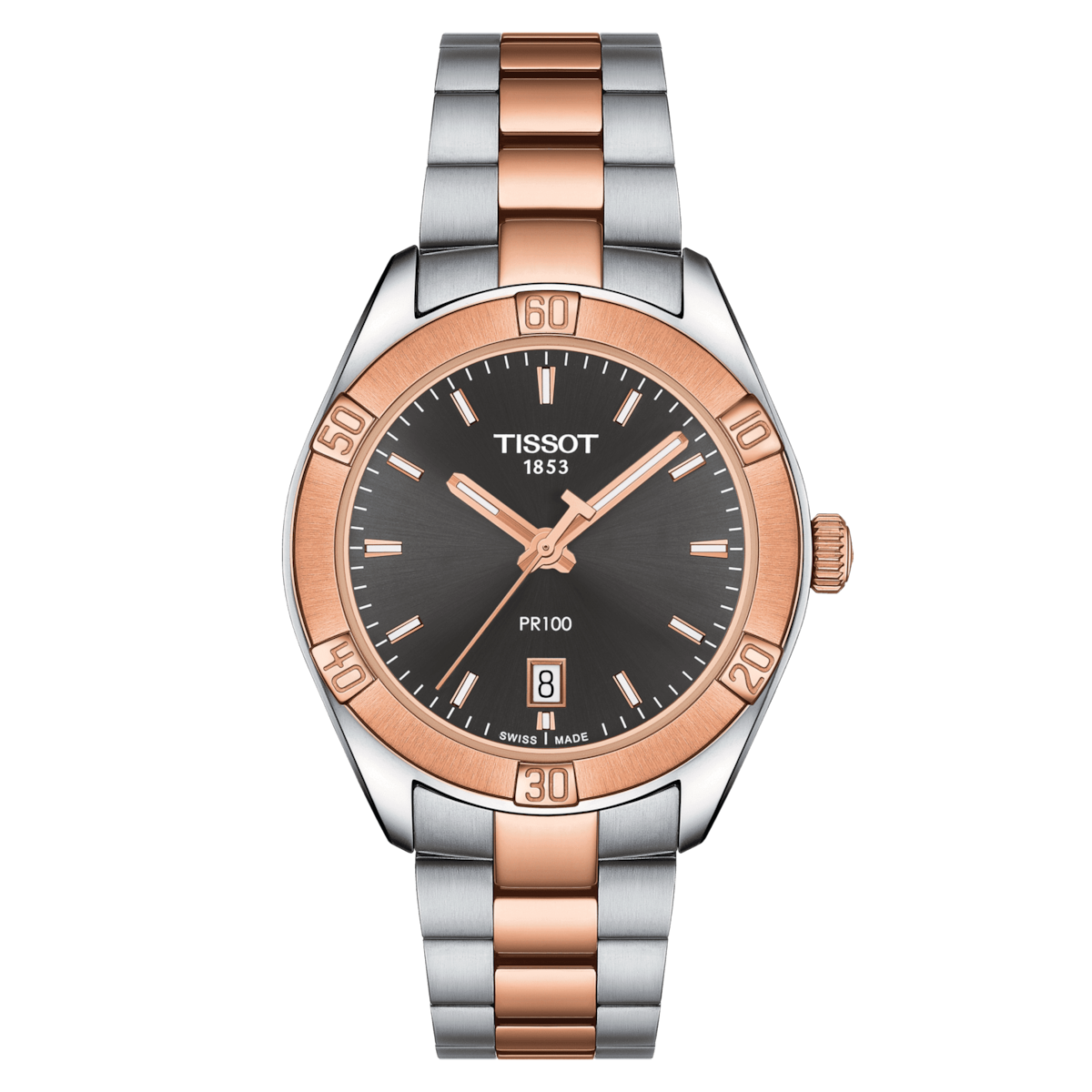 Tissot T-Classic Anthracite Dial Women 36mm - view 2