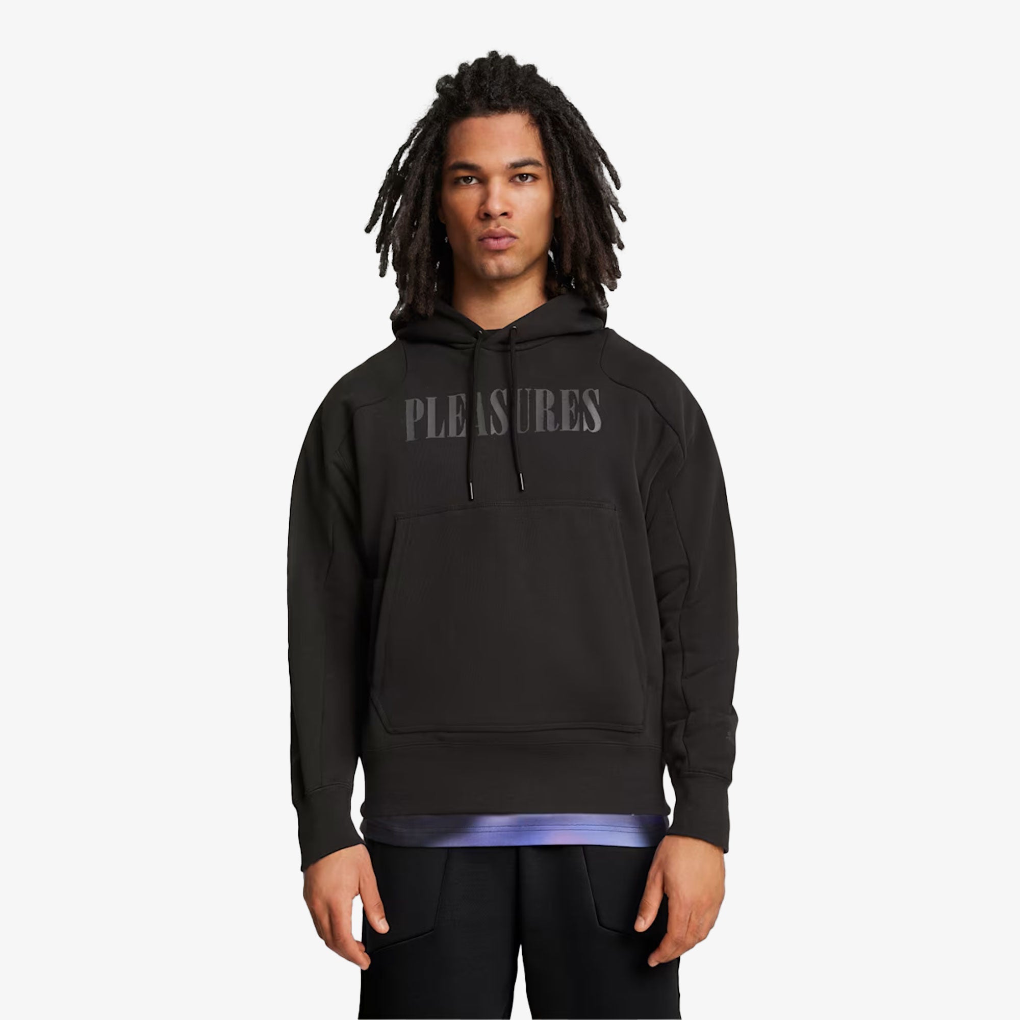 Puma | x PLEASURES HOODIE { BLACK