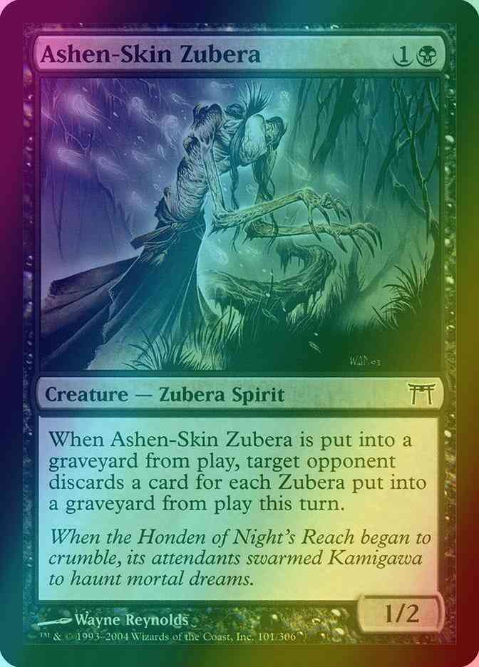 Ashen-skin zubera 101 – Magic Ashen-Skin Zubera [101] [Champions of Kamigawa] [Foil]