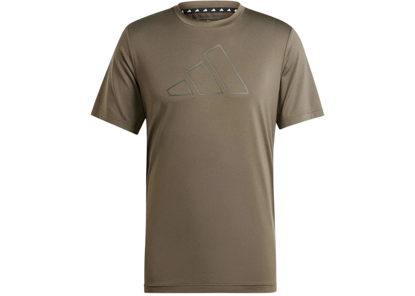 adidas Big Logo T-Shirt Shadow Olive