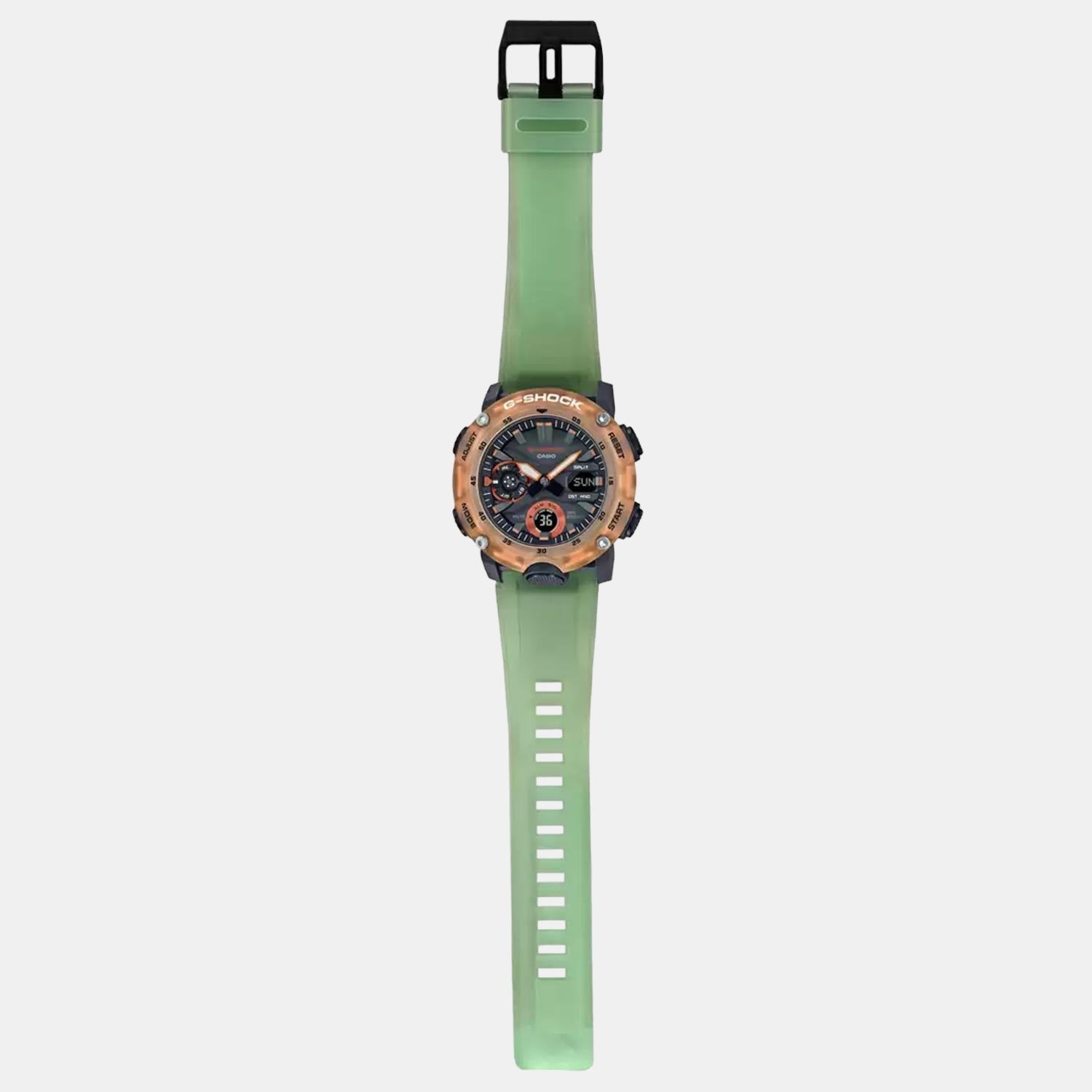Casio G-Shock Men Quartz Green Dial Digital Resin Watch G1114 - view 6