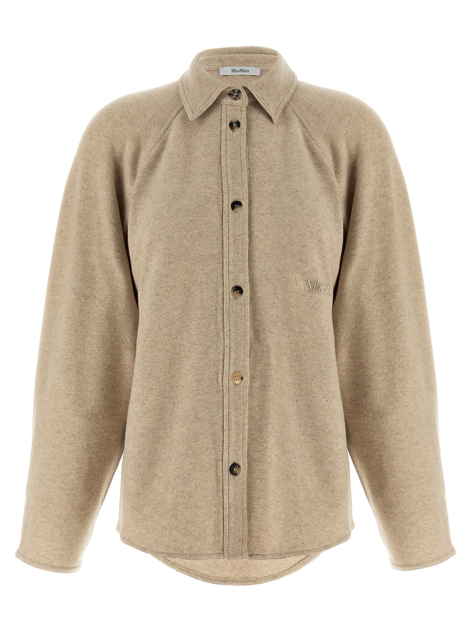 Max Mara Ceci Overshirt – 95% cashmere 5% elastane