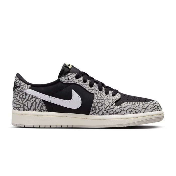 HYPE ELIXIR Air Jordan 1 Retro Low OG Black Cement