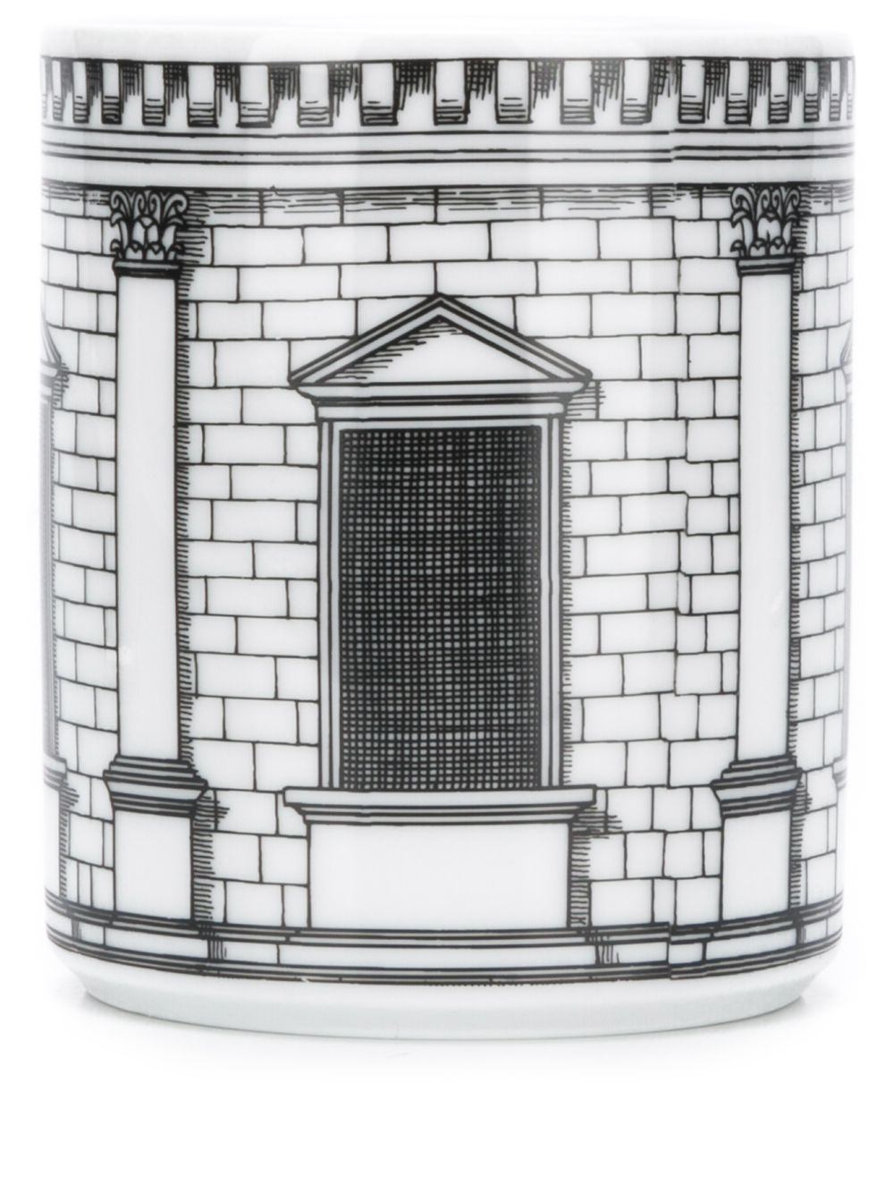 Fornasetti Pencil holder Architettura – Porcelain 100%