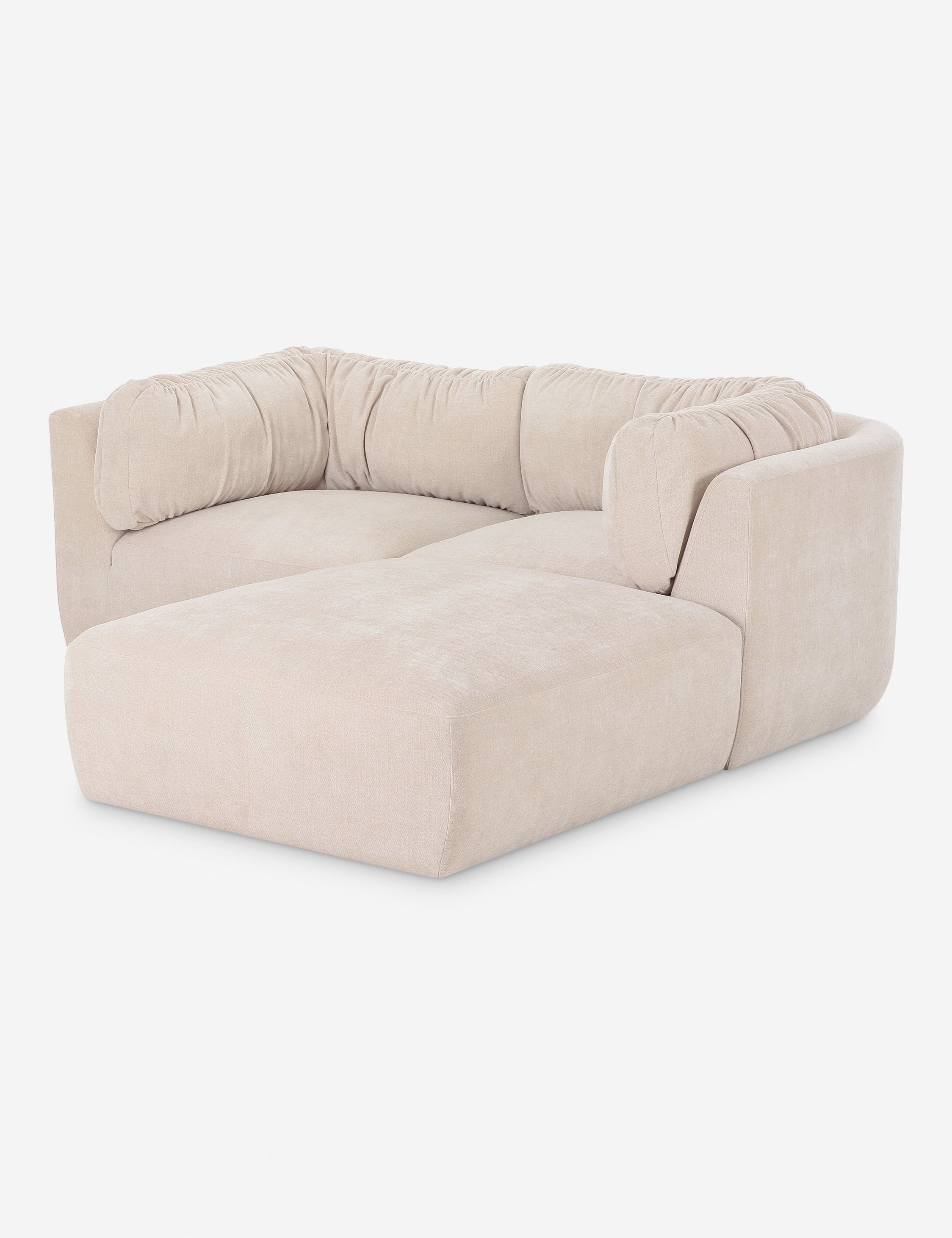 Lulu and Georgia Marona Modular 3-Piece Chaise Sectional Sofa - view 8