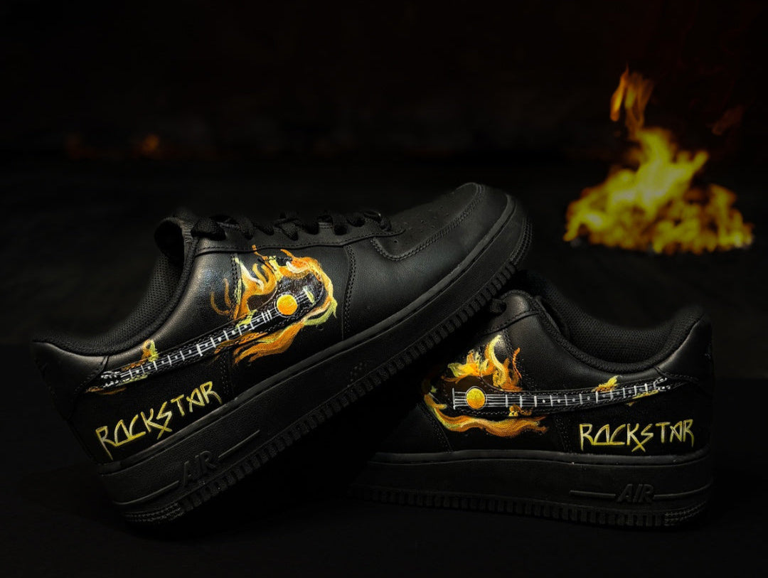 Sneaker Cafe Mumbai Rockstar Nike Air Force Customized