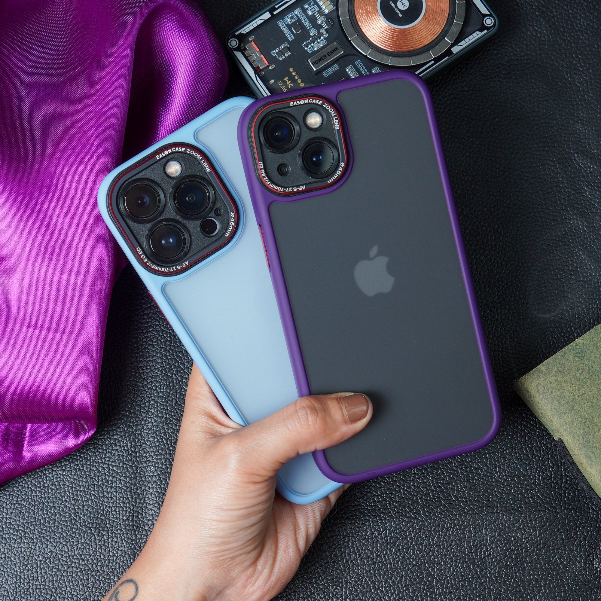 Apple iPhone 14 Series Luxury Matte Shockproof Armor Case