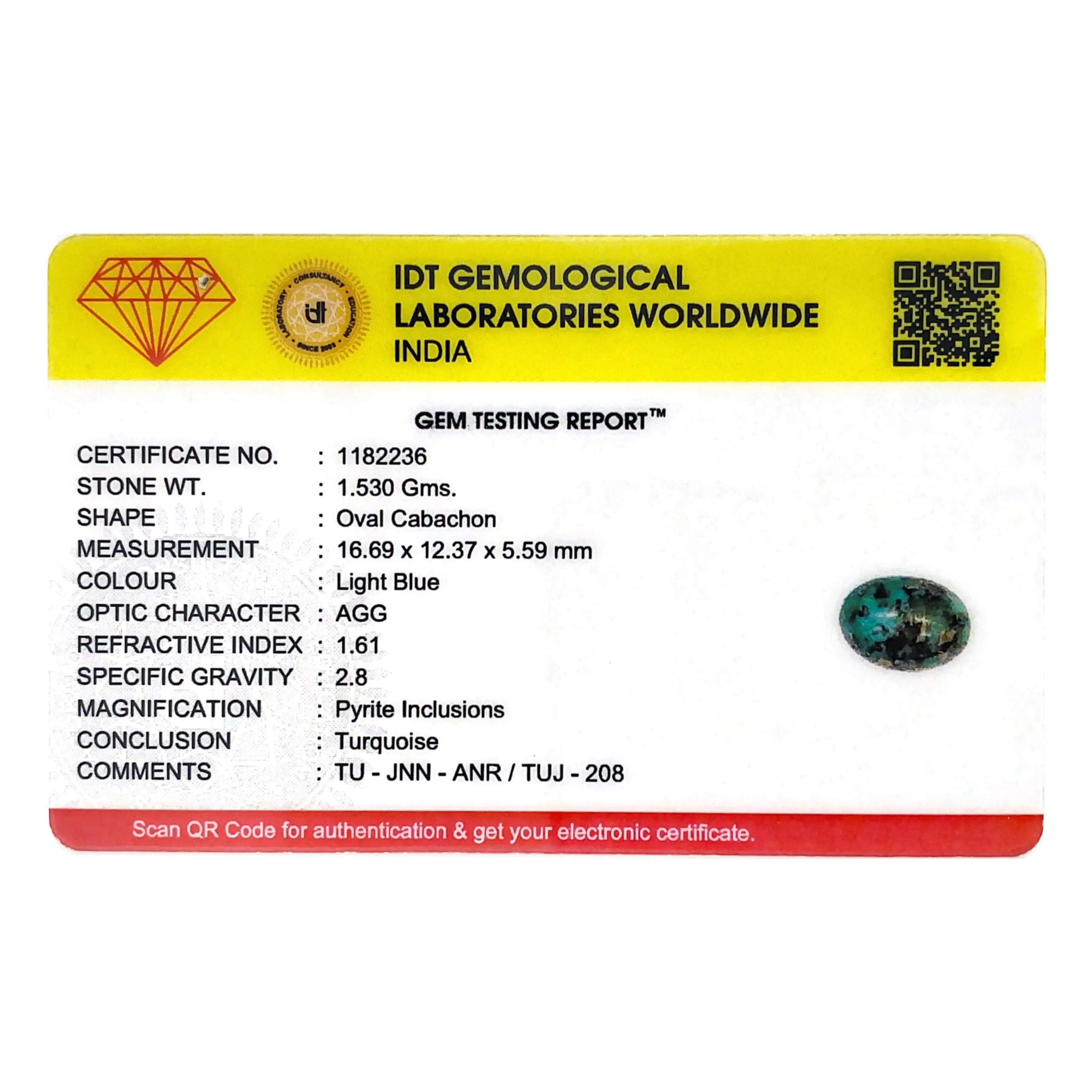 Pramogh Irani Firoza - 7.65 Carat - view 4