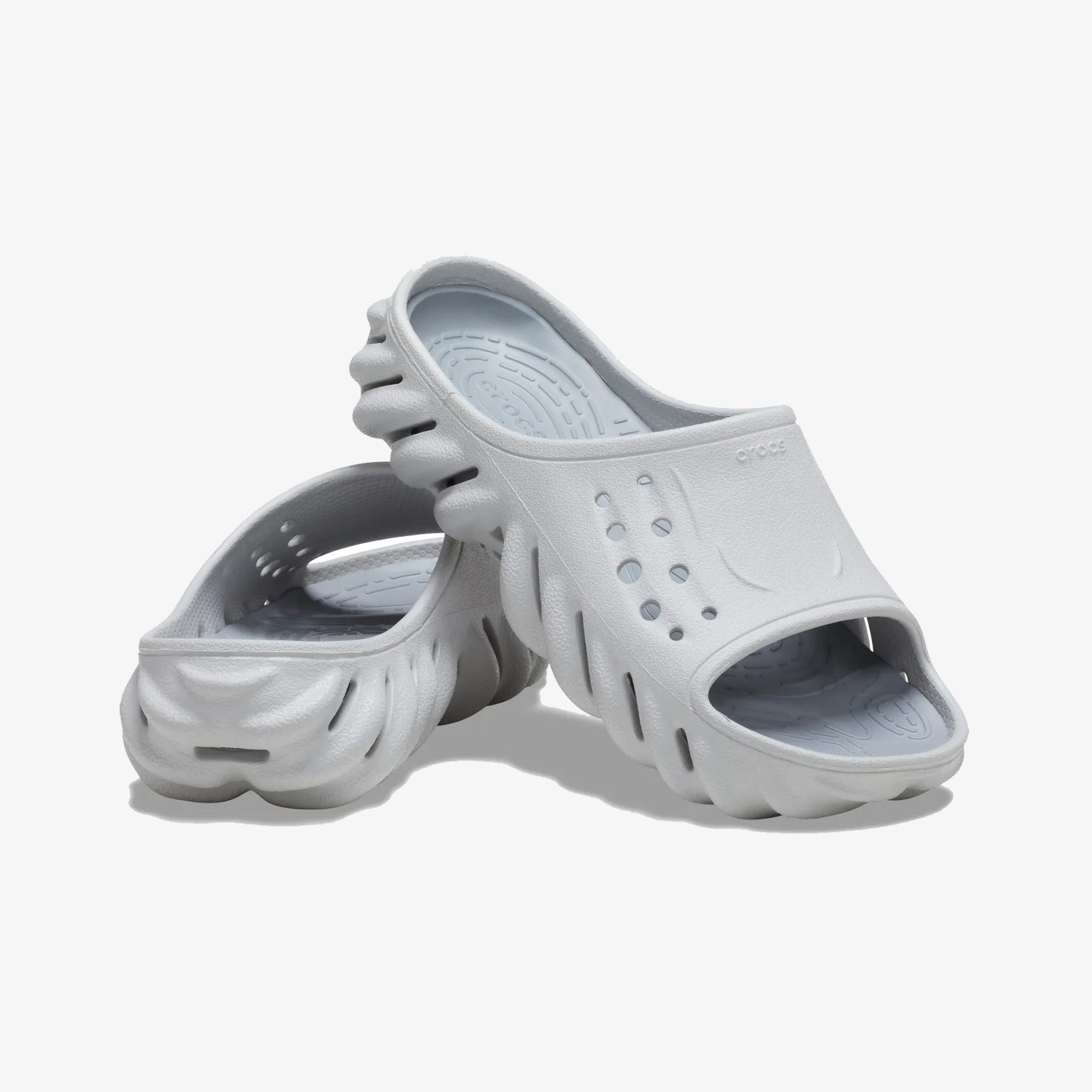 Crocs | ECHO SLIDE { GREY - view 2