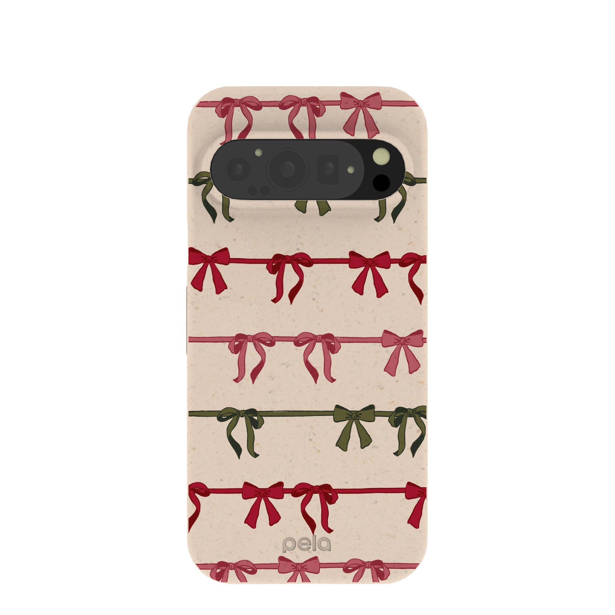 Pela Case Seashell Holiday Bows Google Pixel 9/9 Pro Case