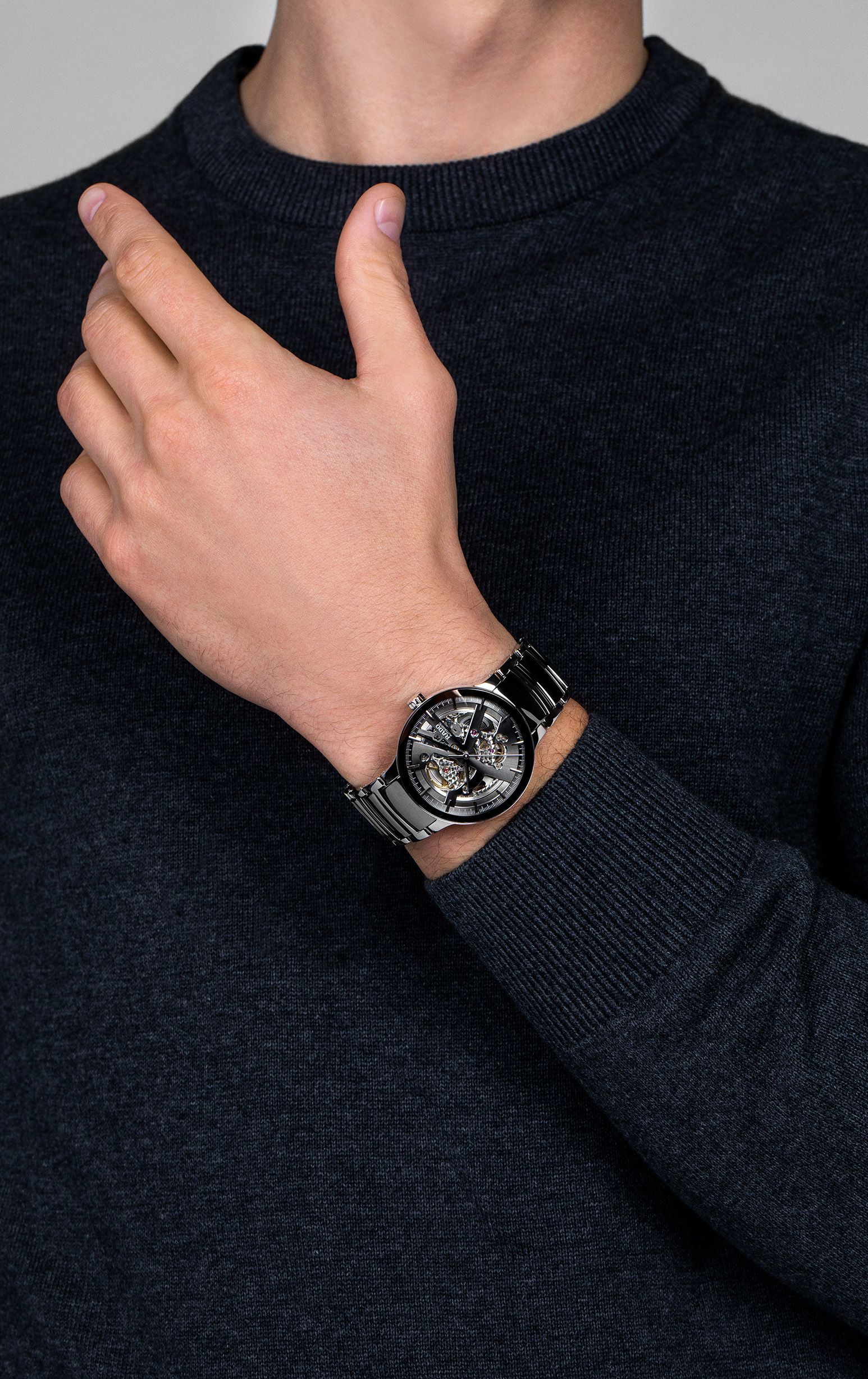 Rado Centrix Skeleton Dial Unisex 38mm - view 2