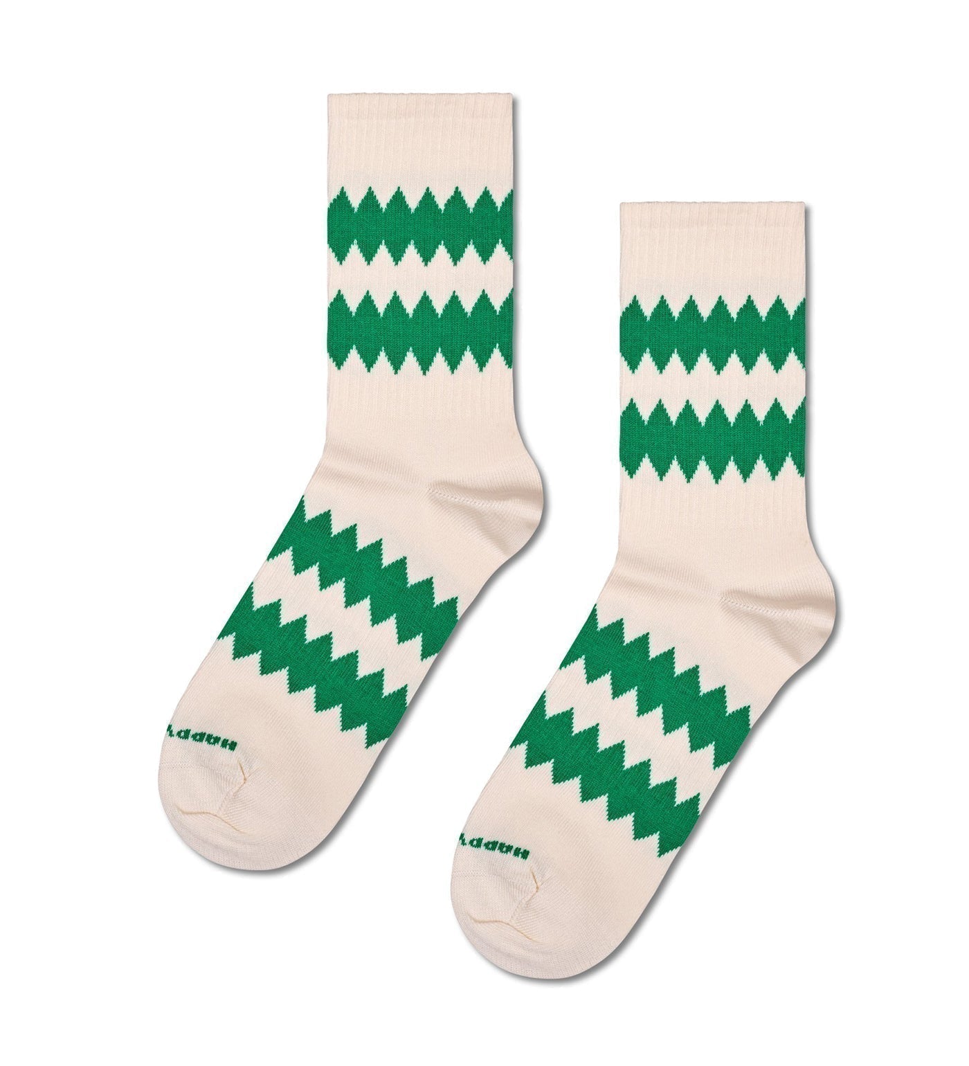 Happy Socks Unisex Zigzag Crew Length Socks for Women and Men - view 2