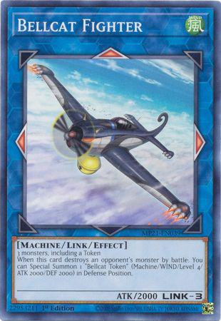 Yu-Gi-Oh! Bellcat Fighter - MP21-EN039 - Common - 1st Edition