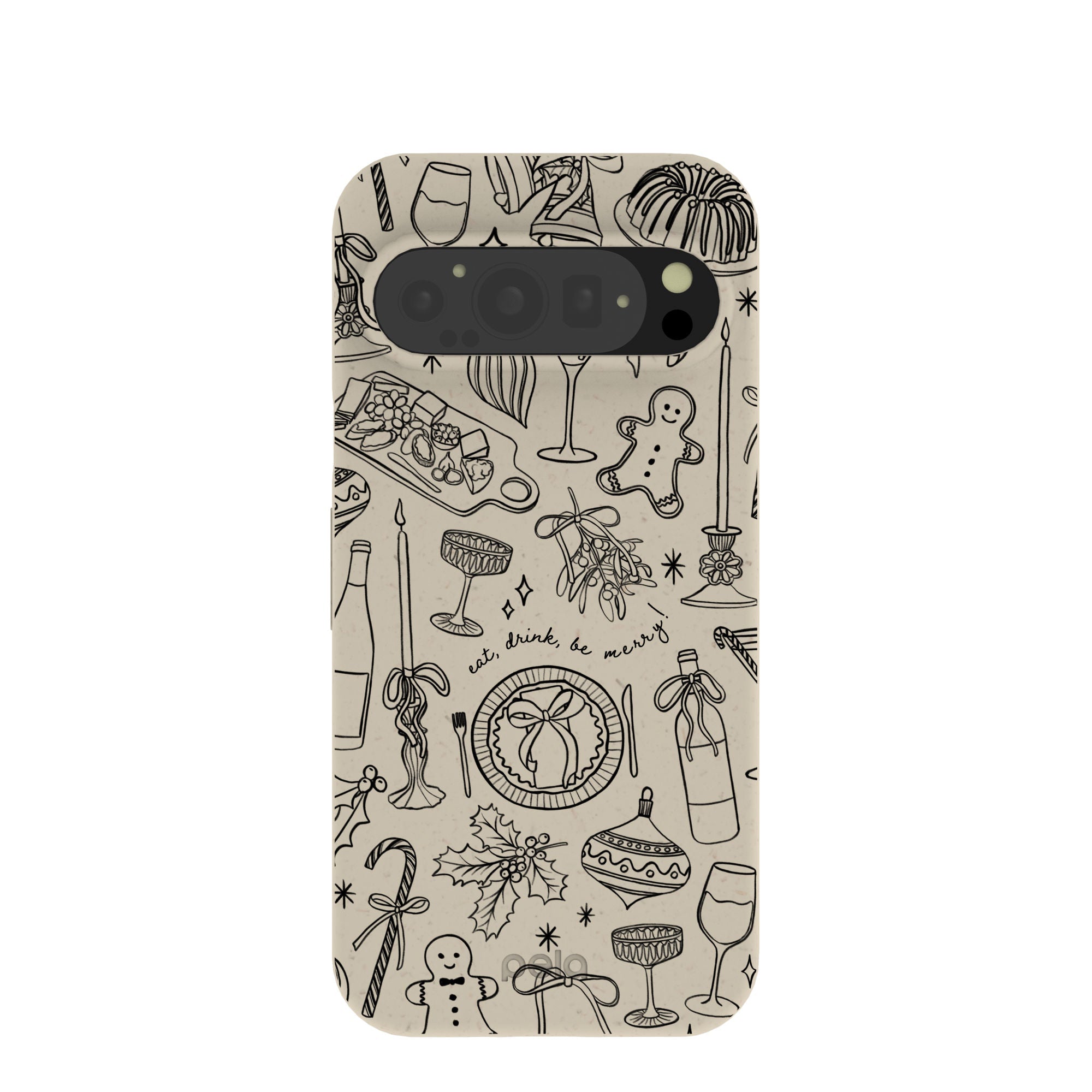 Pela Case London Fog Holiday Dinner Party Google Pixel 9/9 Pro Case
