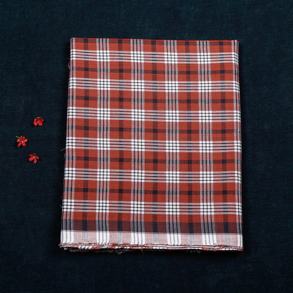 KURIAPPILLY HANDLOOM WEAVERS CO-OPERATIVE Brown - Calicut Kuriappilly Pure Handloom Cotton Lungi
