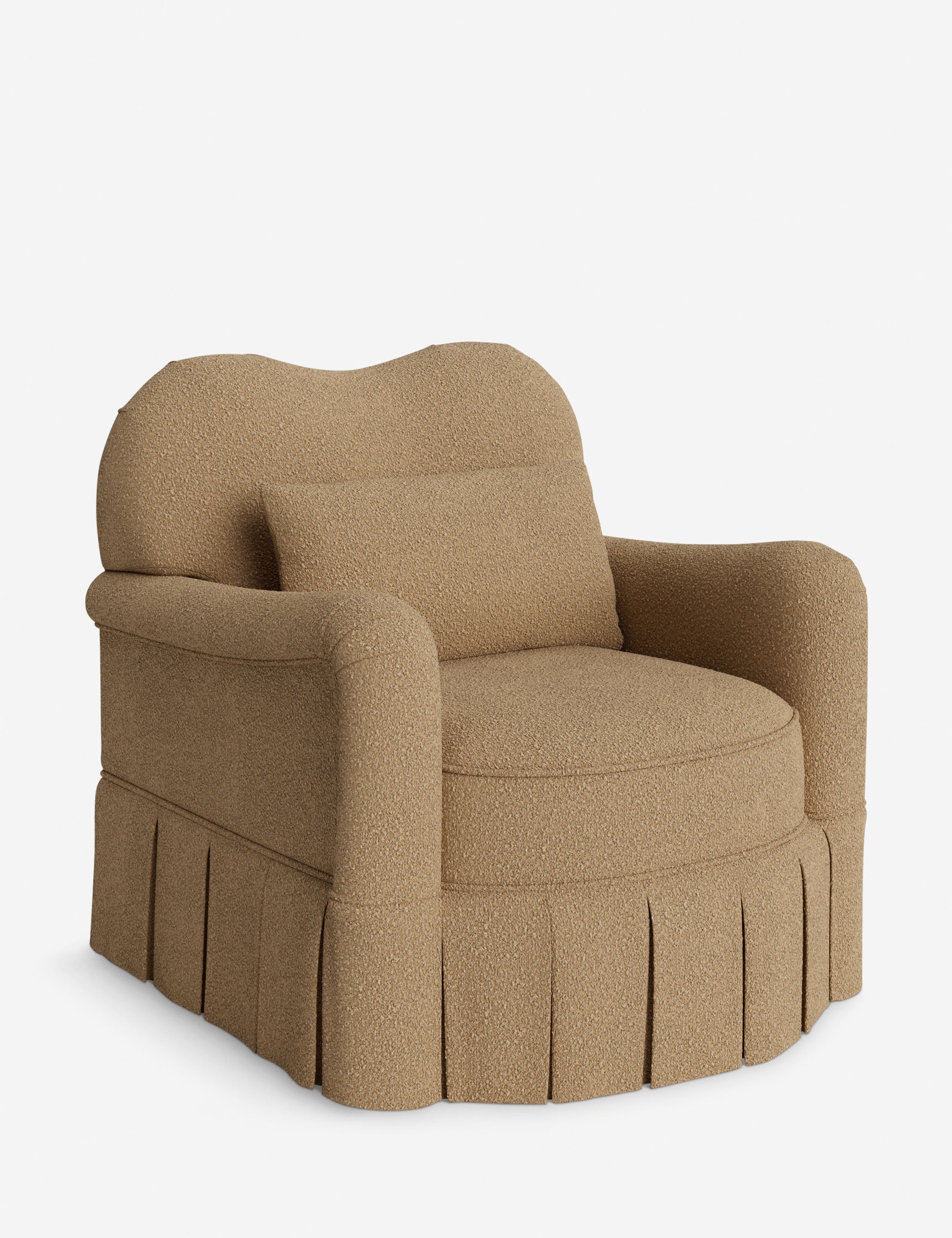 Lulu and Georgia Middleton Skirted Accent Chair by Ginny Macdonald - view 111