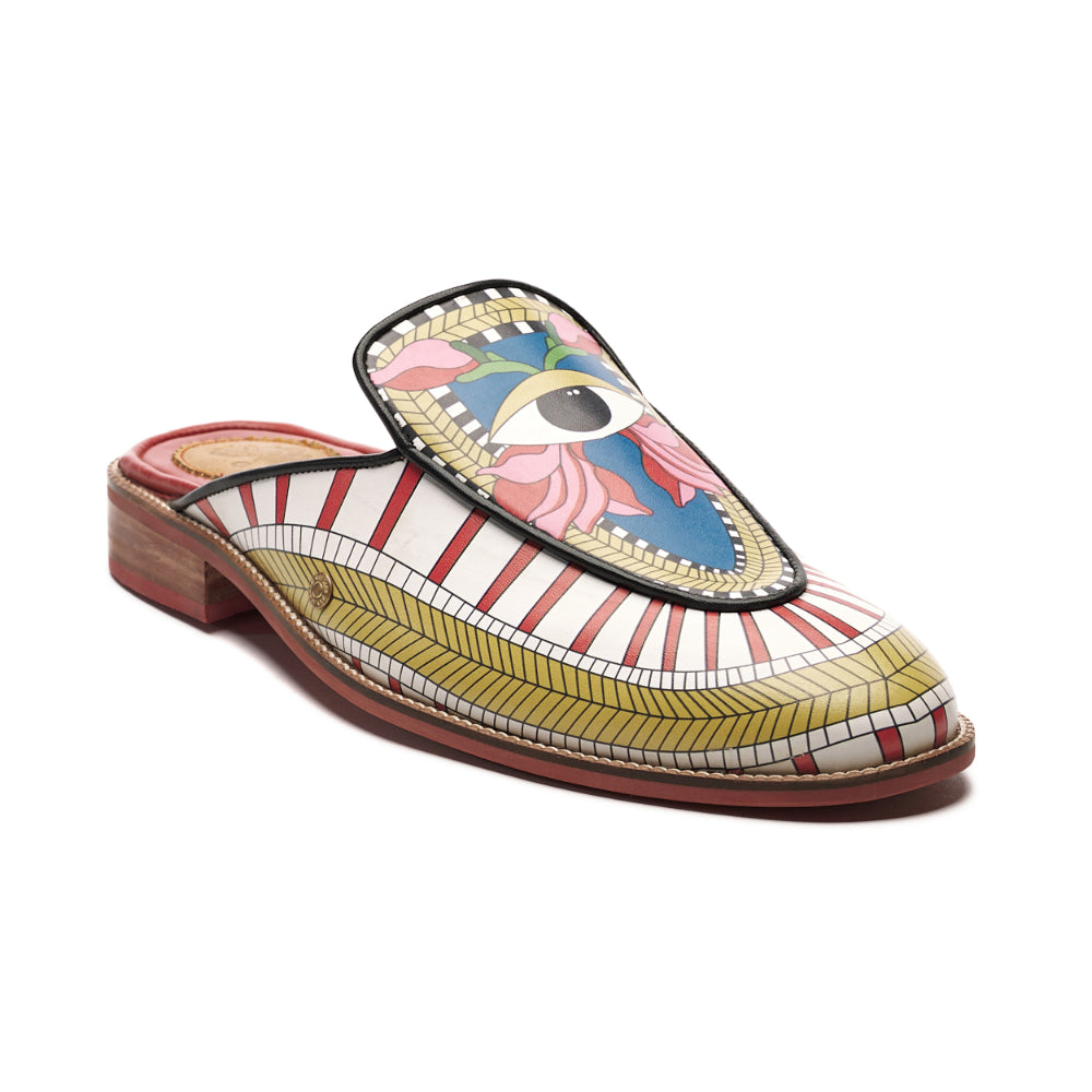 Banjaaran India Peeper Mules Men - view 5