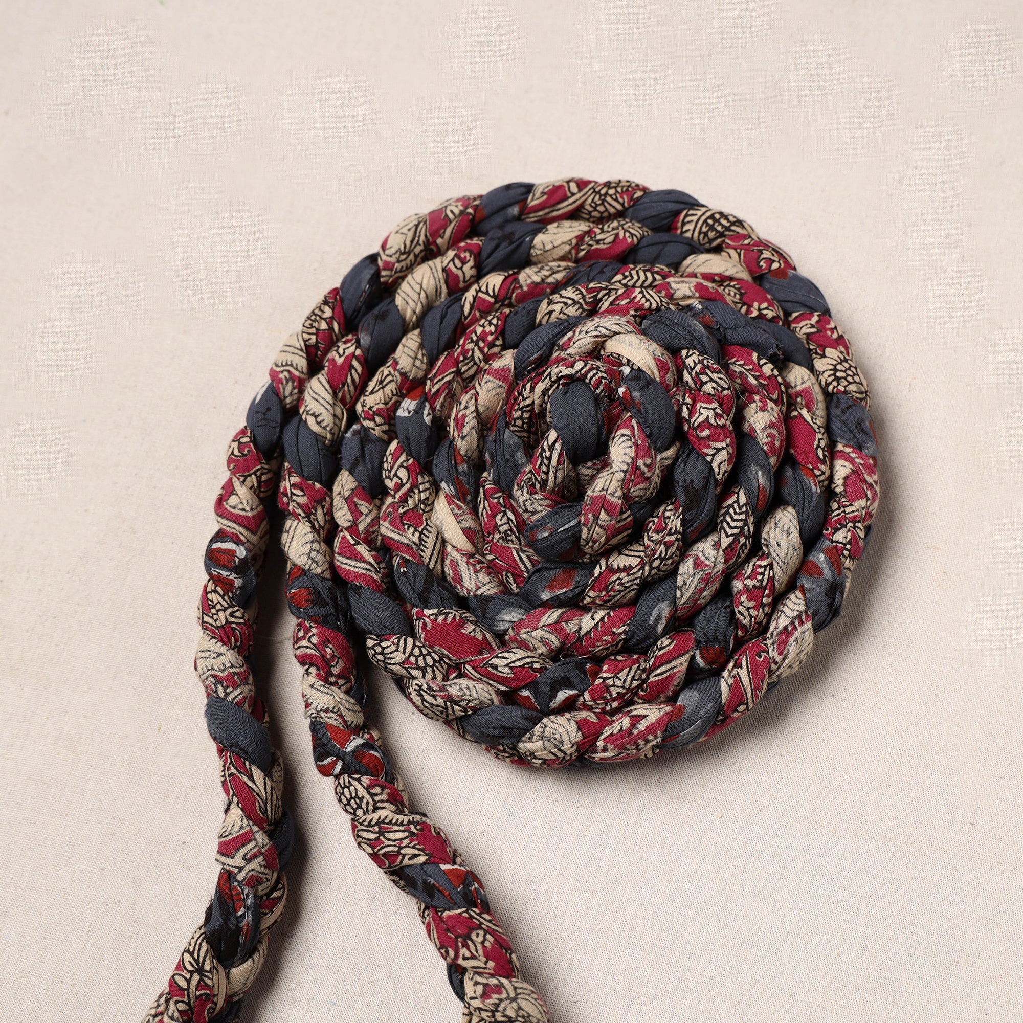 NOORI BAZAR Handmade Upcycled Fabric Skipping Rope 29 - view 2