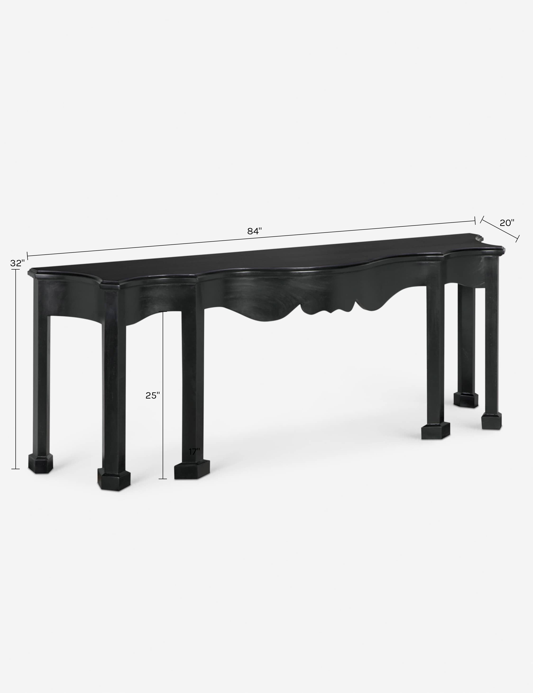 Lulu and Georgia Enlund Console Table – Black - view 9