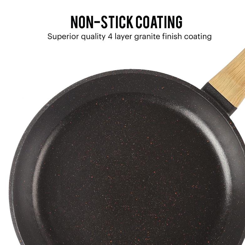 Cello Castello Die Cast Induction Base Taper Fry Pan - view 9