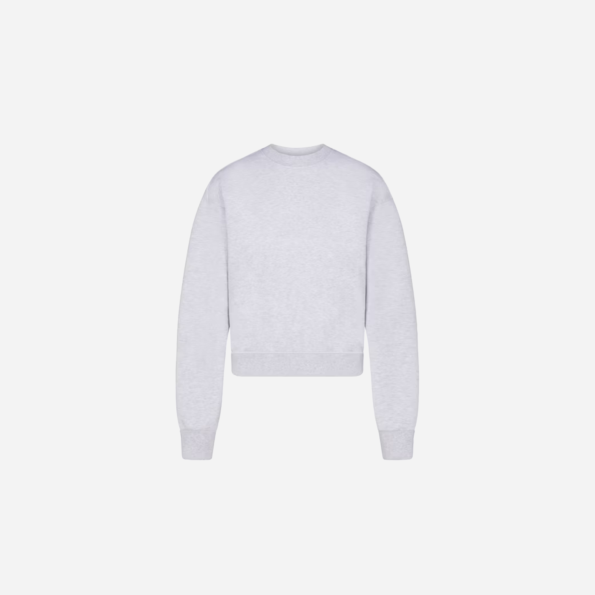 Skims Classic Crewneck Cotton Fleece