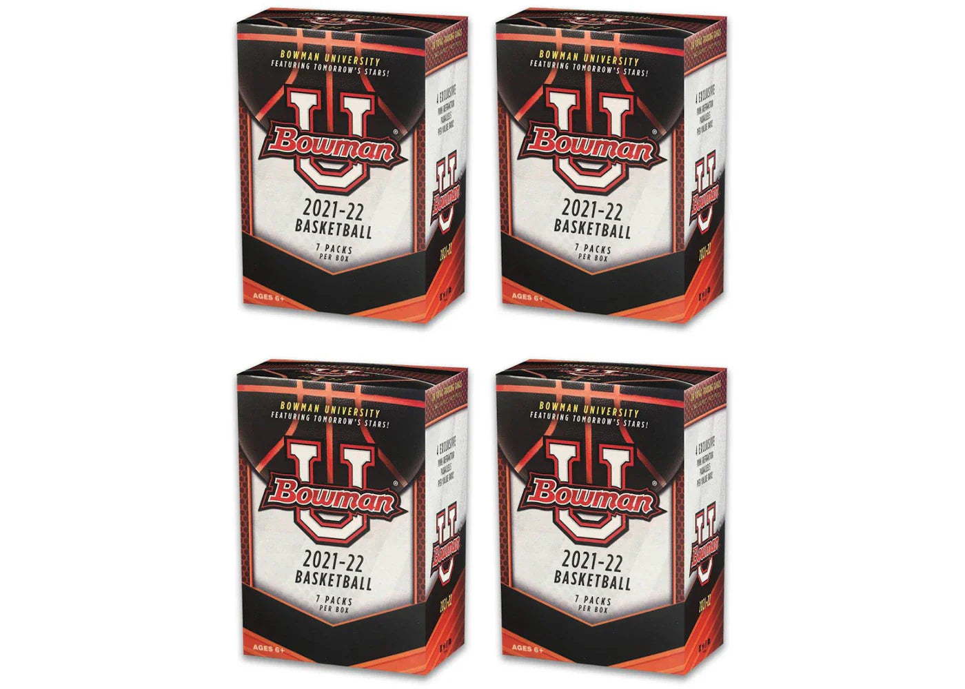 2021-22 Bowman University Basketball Blaster Box 4x Lot
