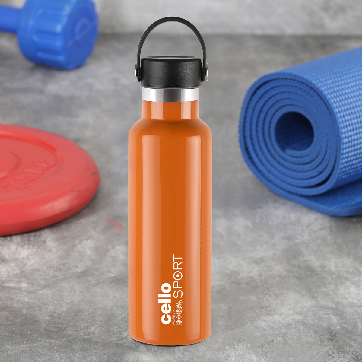 Cello Aqua Bliss Flask, Vacusteel Water Bottle, 800ml - view 4