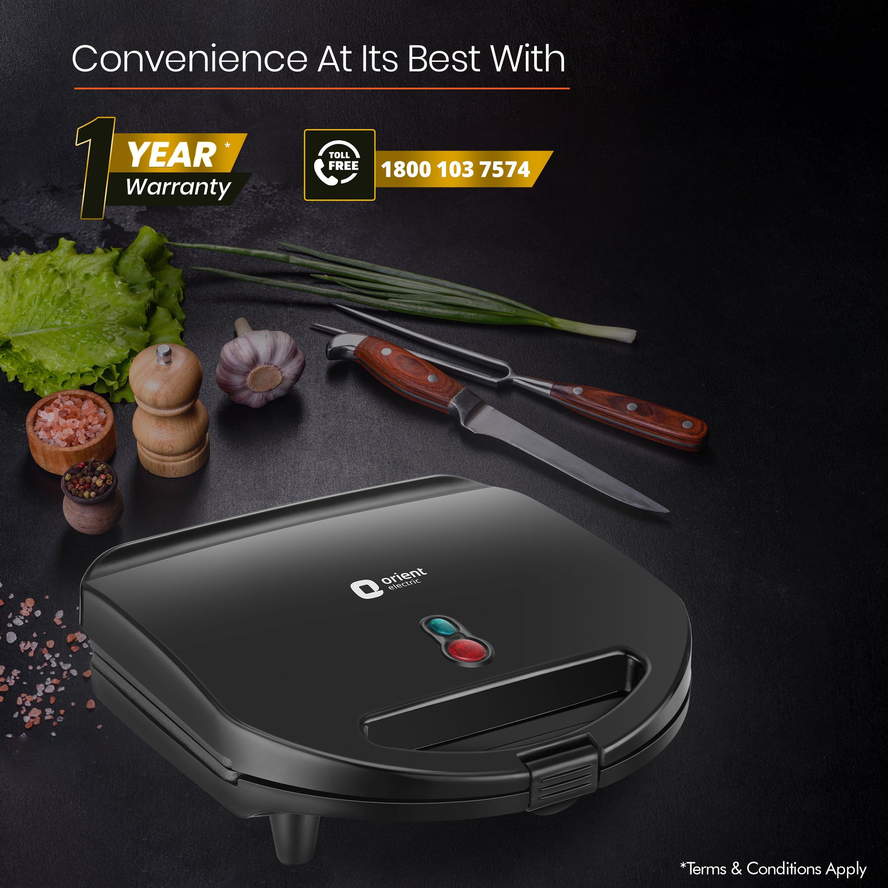orientelectric Chefspecial Sandwich Maker – Black - view 5
