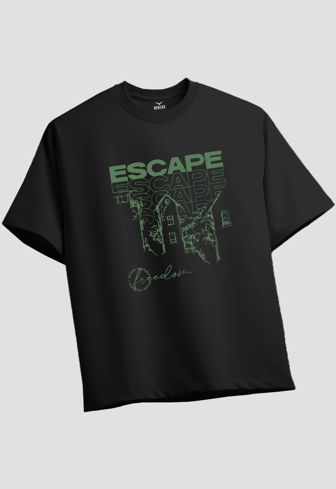 BlackTree(THHOR SERIES-BT10068)Oversized for mens Tee
