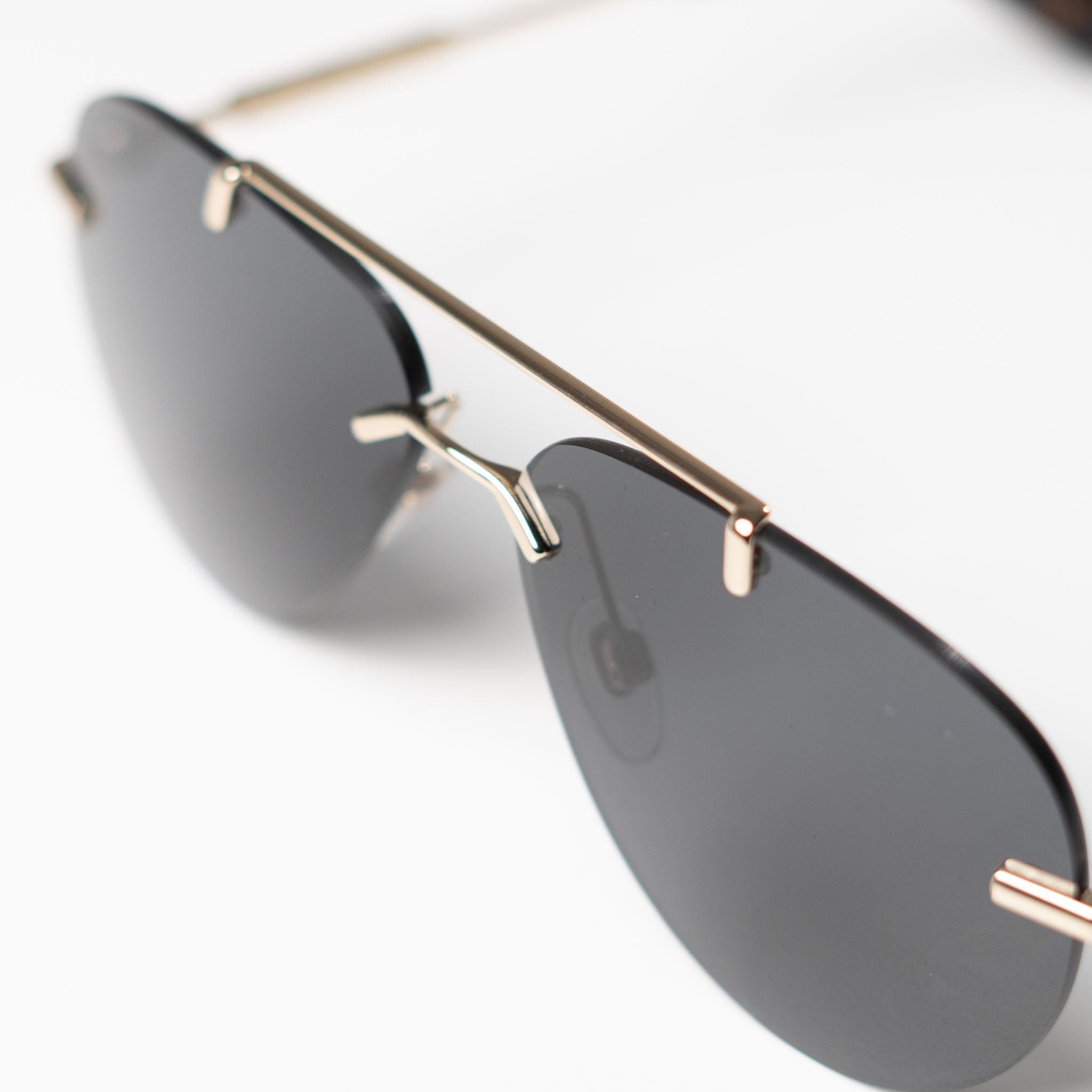 Burberry 3151 Black & Gold Sunglasses - view 2