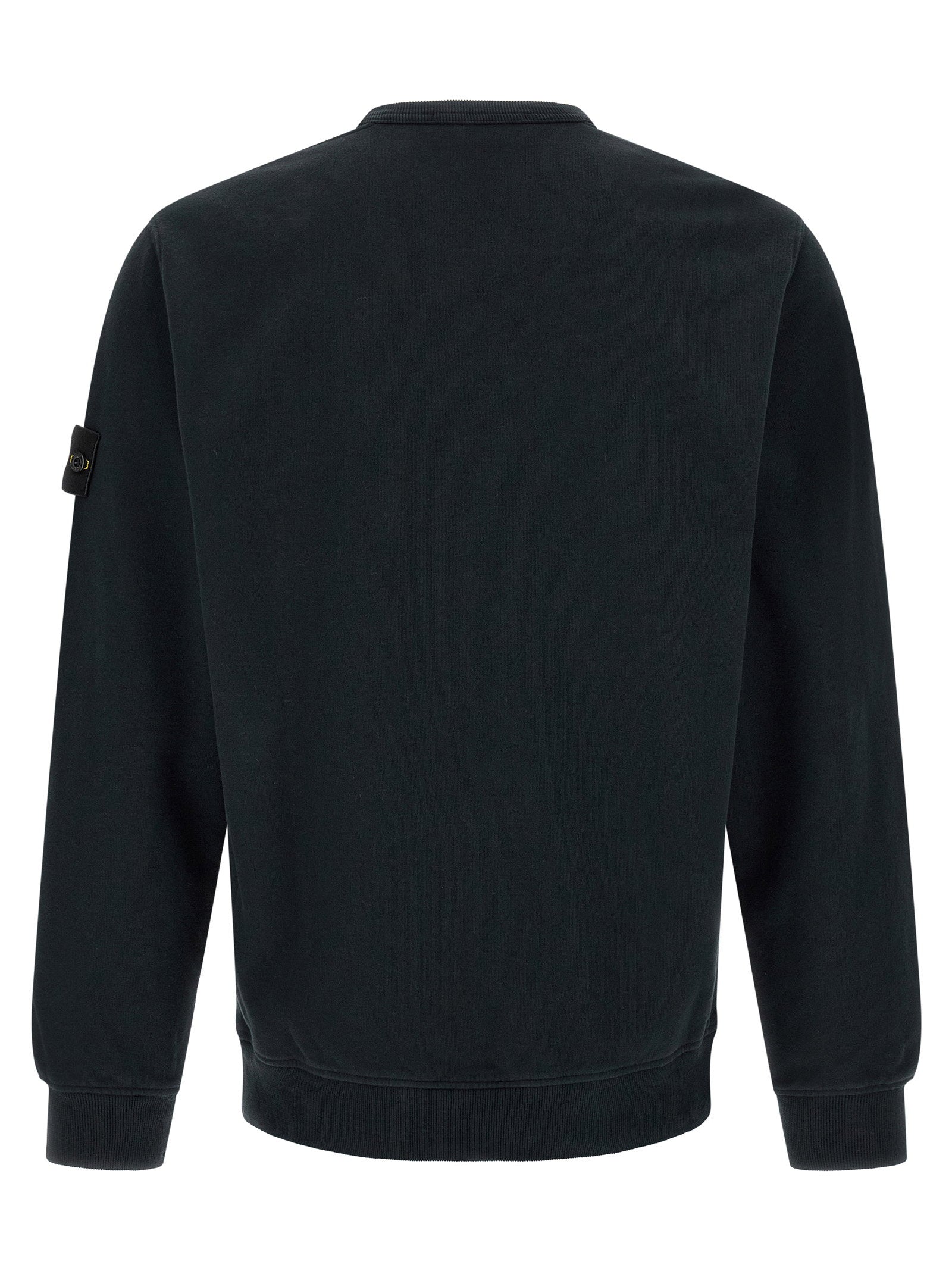 Badge Stone Island Sweatshirt – 98% cotton, 2% elastane - view 2