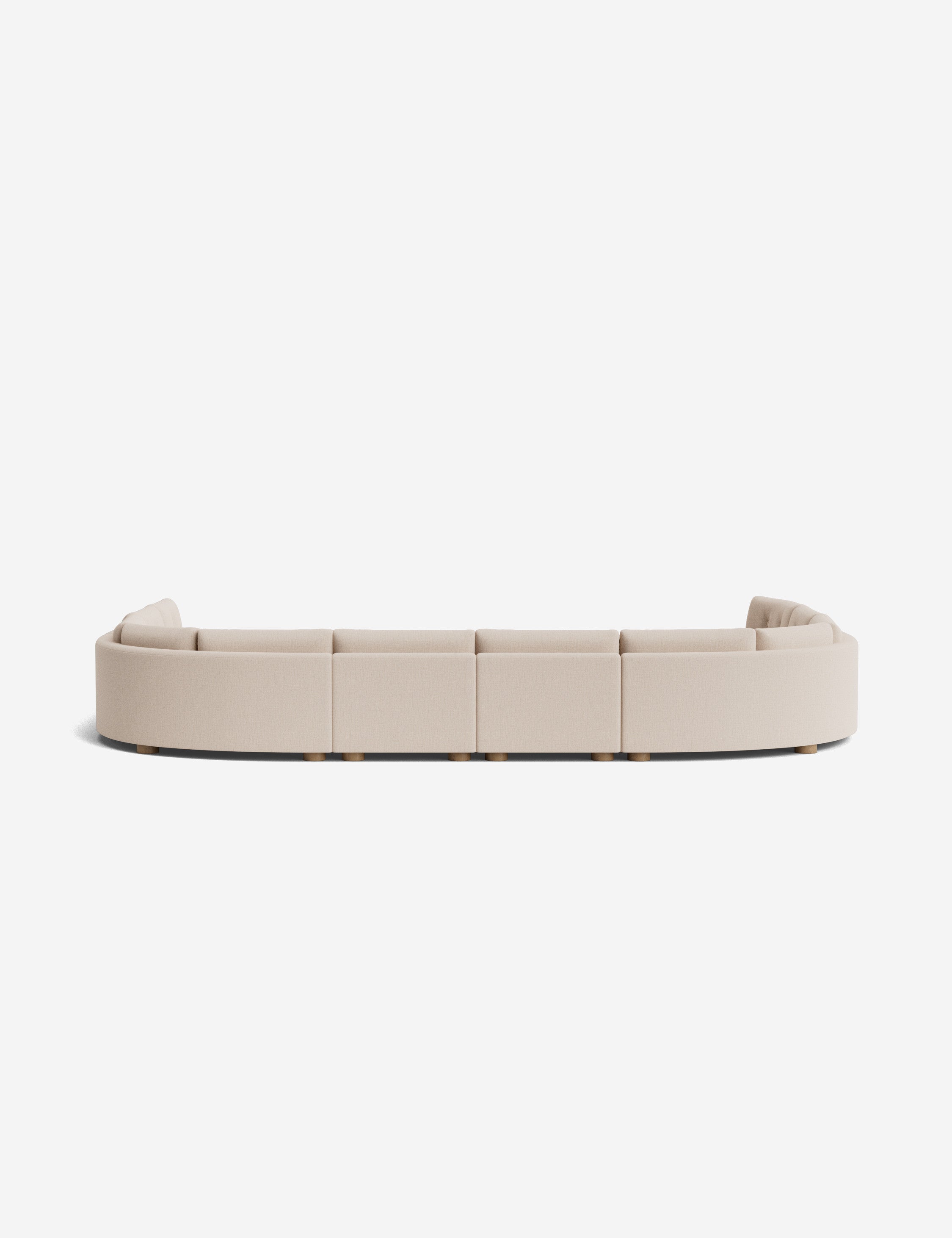 Lulu and Georgia Hill Modular U-Shaped Sectional Sofa - view 89