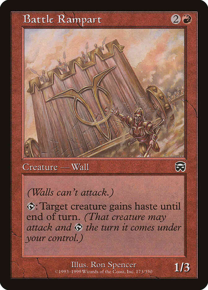 Battle rampart 173 – Magic Battle Rampart [173] [Mercadian Masques] [Non-Foil]