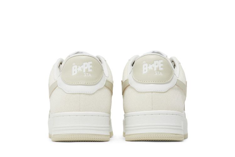 A Bathing Ape Bape Sta Beige Calf Hair - view 6