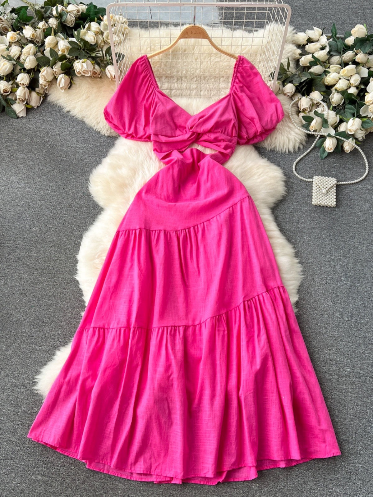 Alamode By Akanksha Orio Holiday Statement Maxi Dress - view 2