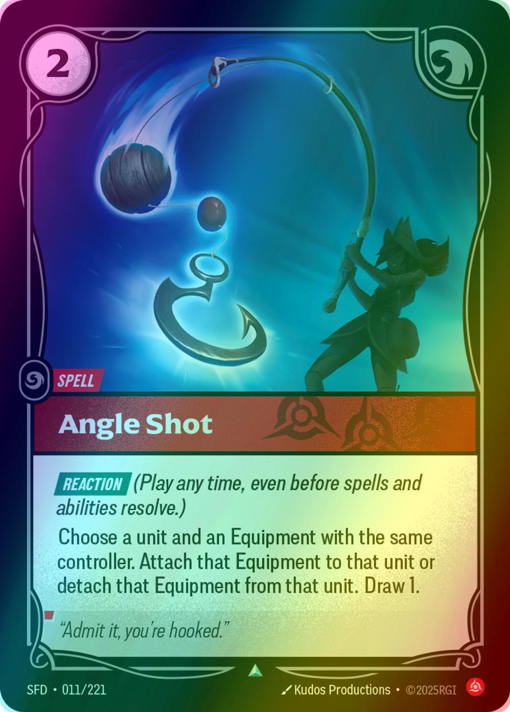 221 spiritforged foil – Riftbound Angle Shot - 011/221 [Spiritforged] [Foil]