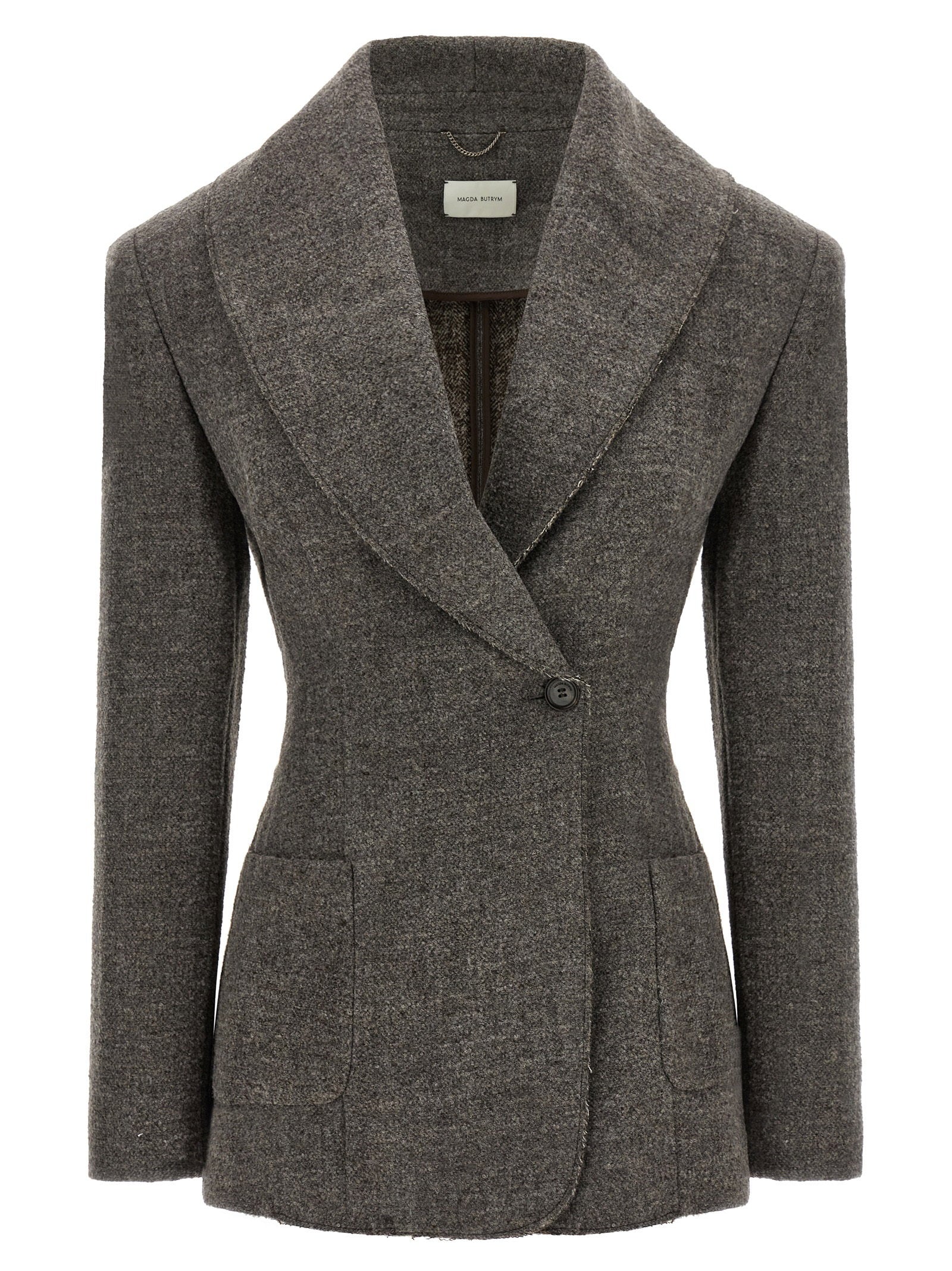 Magda Butrym 04 Blazer – 80% wo, 18% pa, 2% ws