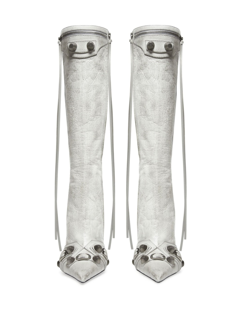 Balenciaga cagole leather boots – 100% lamb leather - view 4