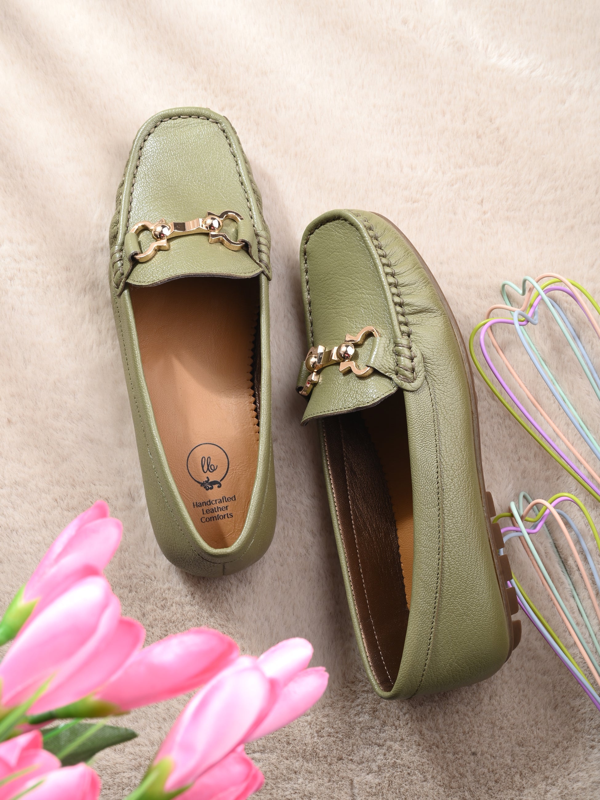 Women loafers lady – ladybossbyegoss Women Loafers by Lady Boss – OLIVE