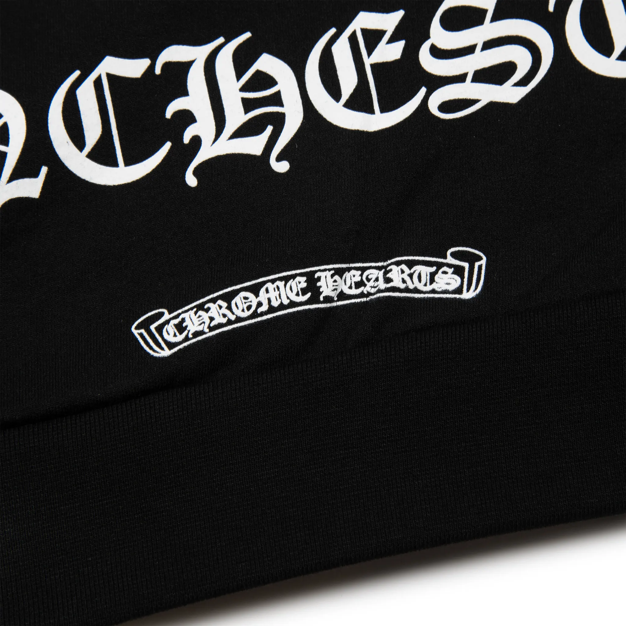 Chrome Hearts Manchester Exclusive Horse Shoe Zip-Up Black Hoodie - view 8
