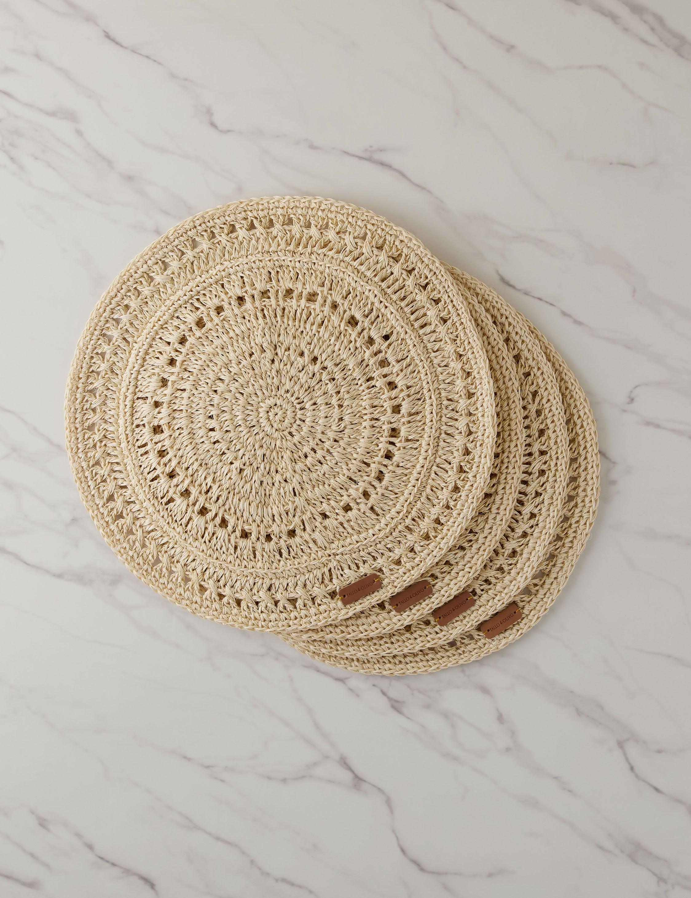 Pacific placemats set – Lulu and Georgia Pacific Placemats (Set of 4) by Tallo de Olivo