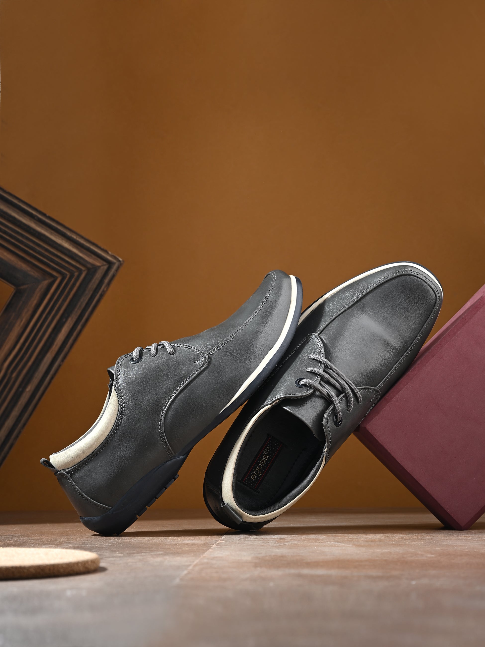 Egoss Shoes Eclipse Lace-Up Shoes For Men by Aspeerio - view 2