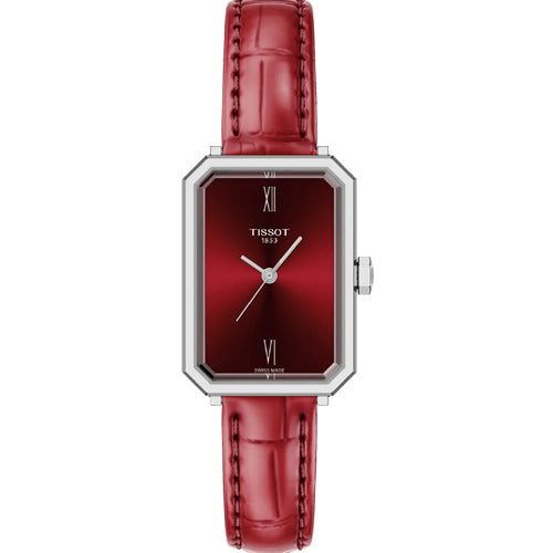Tissot T-Classic SRV Red Dial Women 30mm T160.110.16.423.00