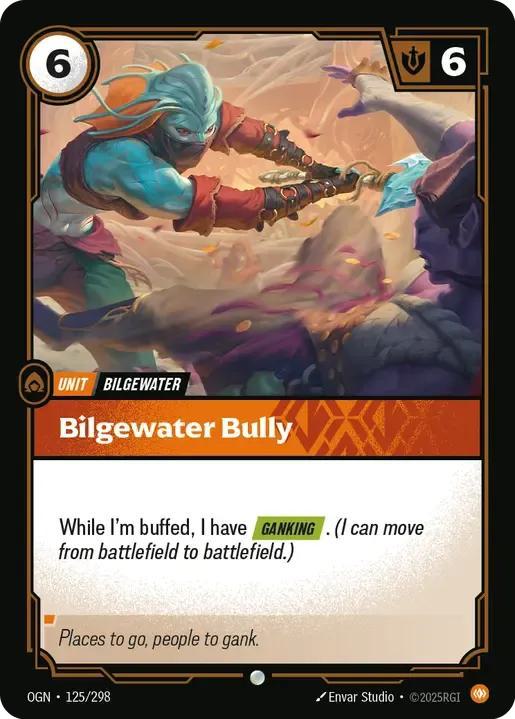 298 origins non-foil – Riftbound Bilgewater Bully - 125/298 [Origins] [Non-Foil]