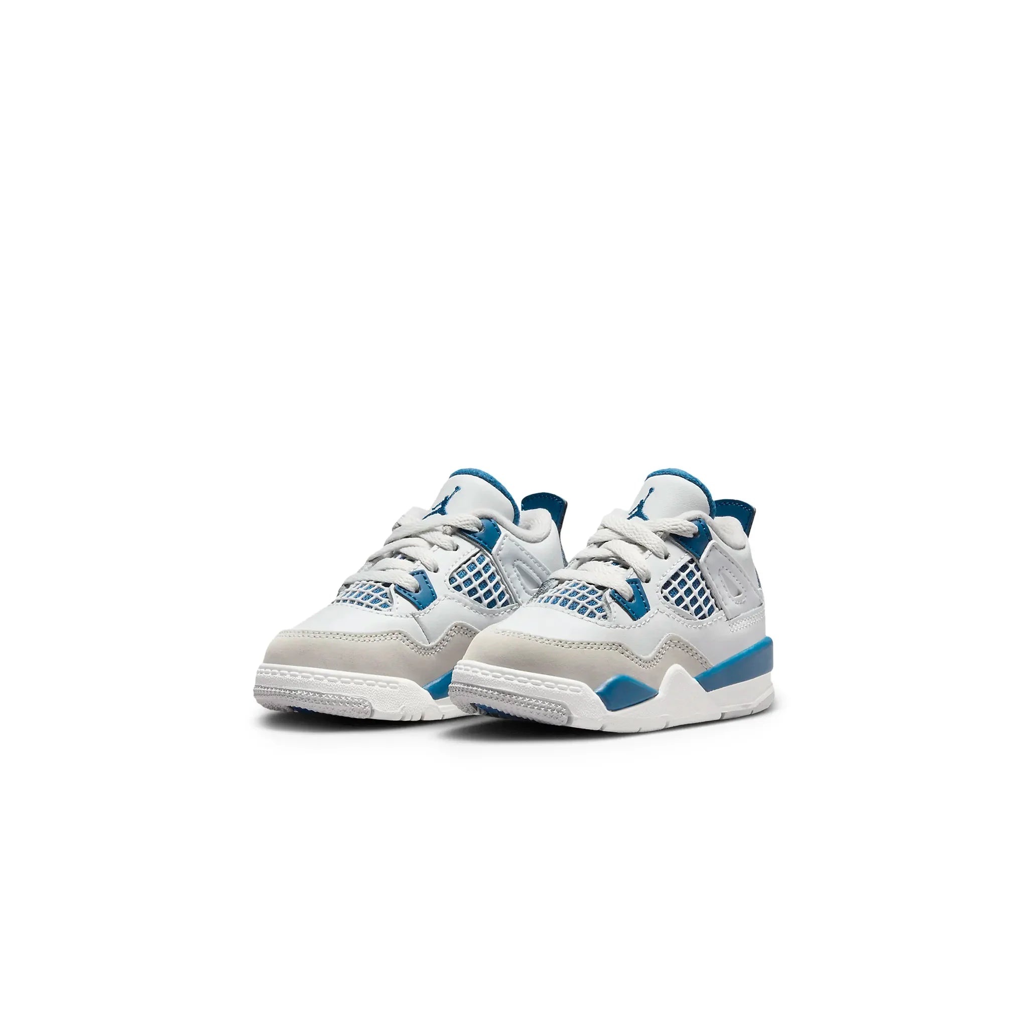 Air Jordan 4 Retro Military Blue (TD) – White - view 2