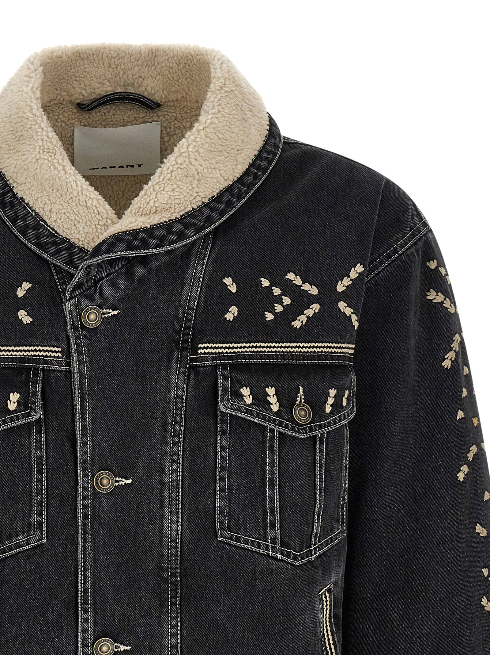 Marant Jackson-gb Denim Jacket – 100% cotton - view 3