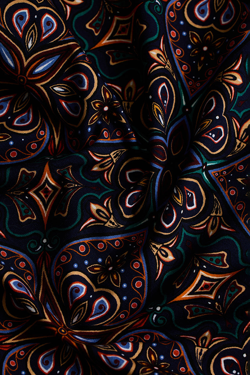 SNITCH EasyFlex Petal Motif Multicolour Shirt - view 8