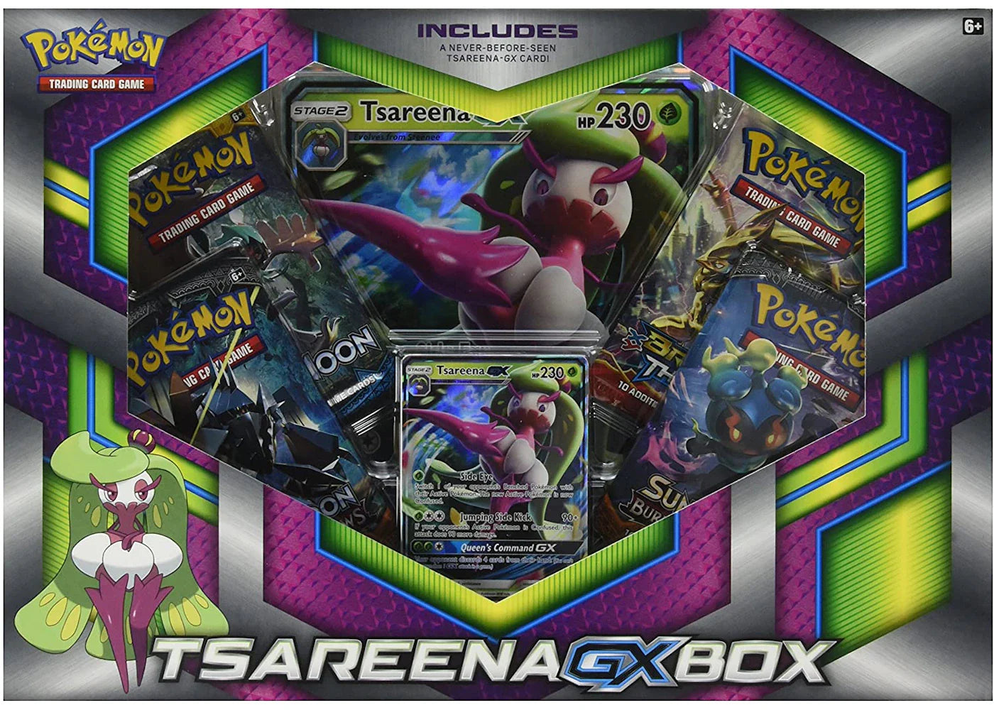 Pokémon 2017 Pokemon TCG Tsareena GX Box