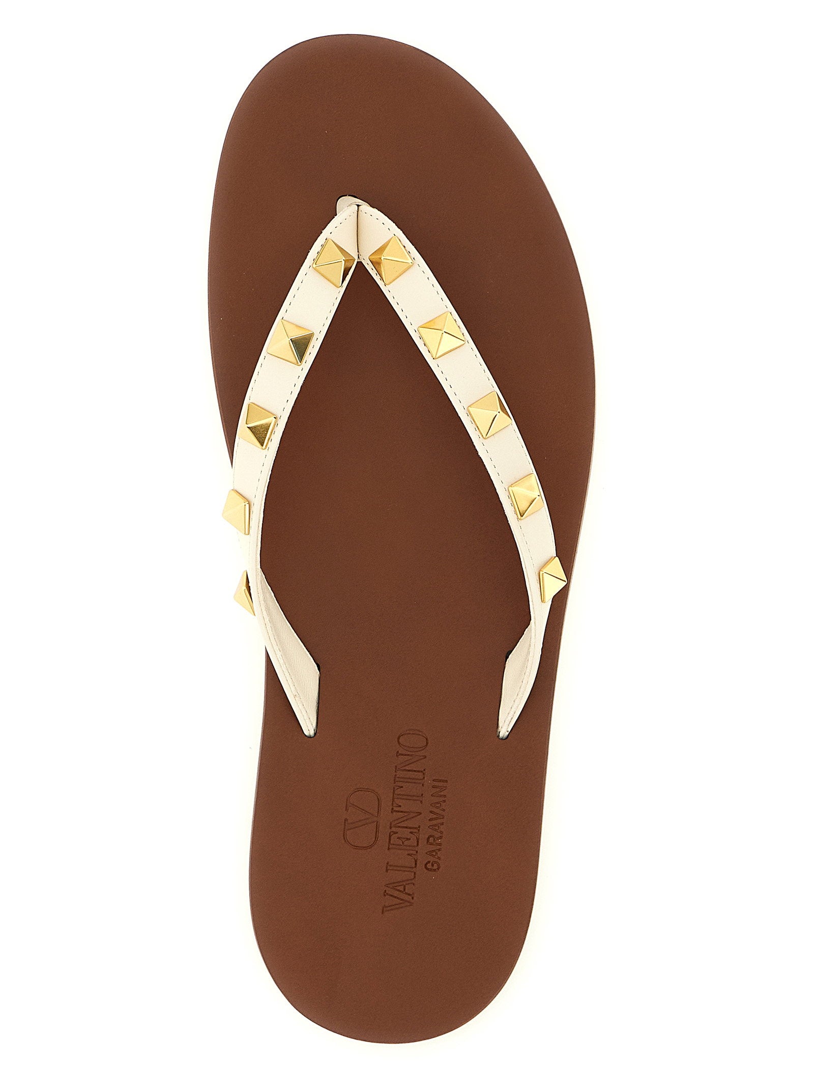 Valentino Garavani Thong Rockstud Sandals - view 4