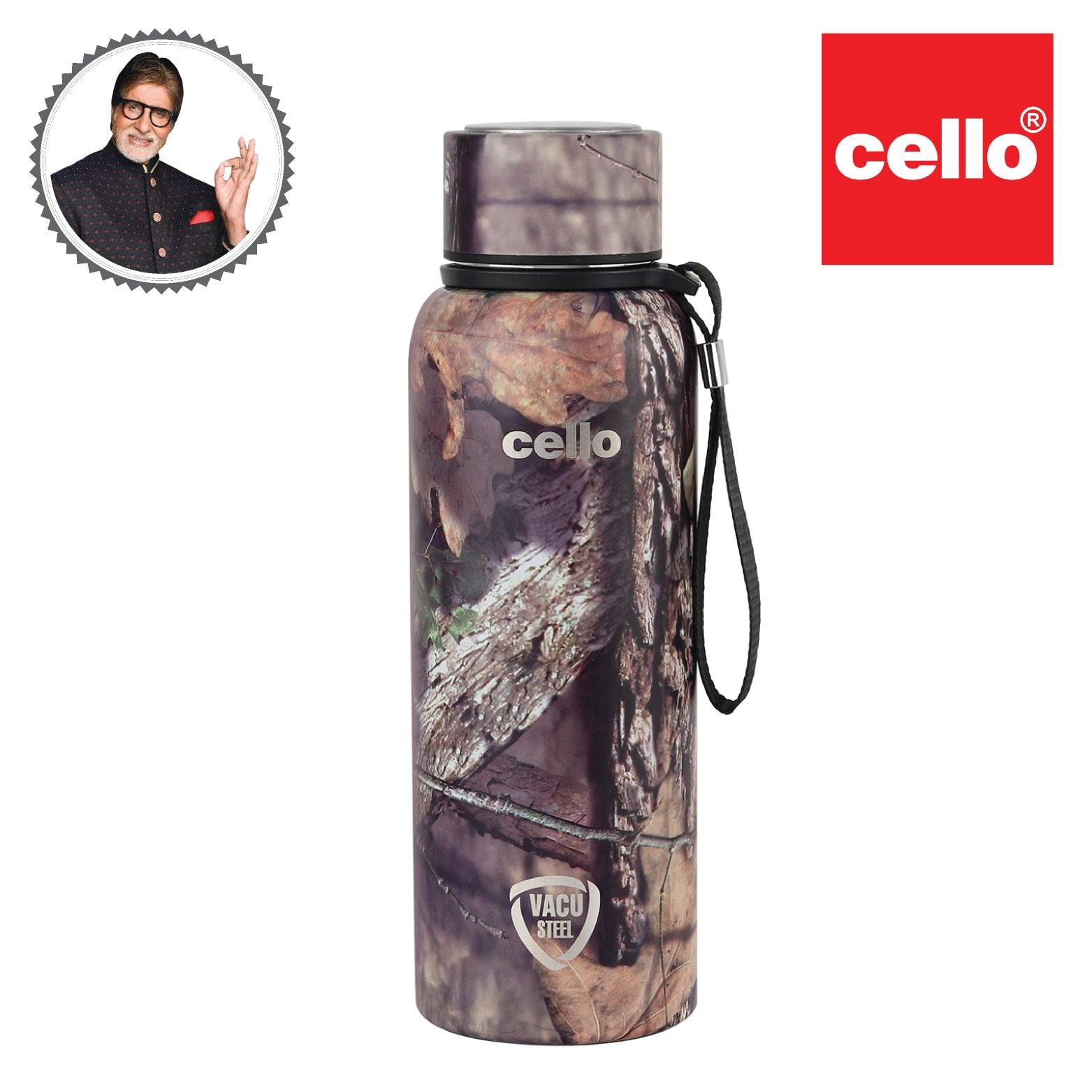 Cello Deezee Kent, Vacusteel Water Bottle, 550ml - view 26